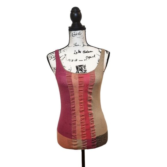 Nic & Zoe sleeveless knit tank top women's small - Picture 2 of 8